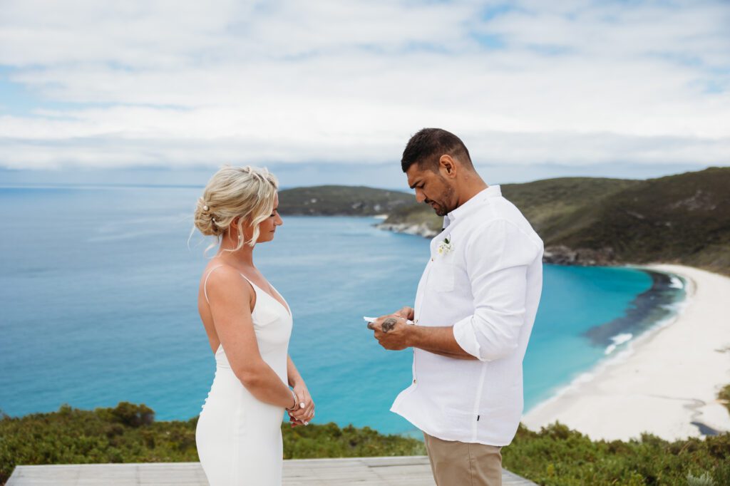 Albany beach elopement